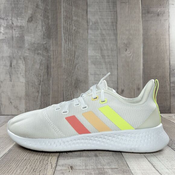 Adidas Women's Size 8 Puremotion Pride Running Shoes Sneakers White GY6797 - Picture 6 of 13